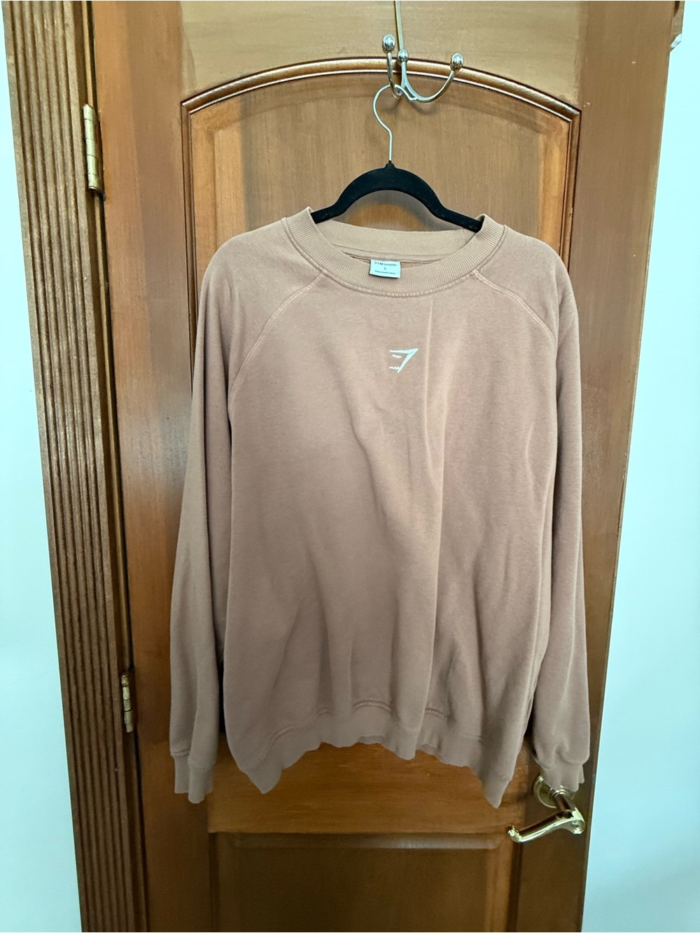 Gymshark Men’s Crewneck Sweatshirt - Mauve Brown